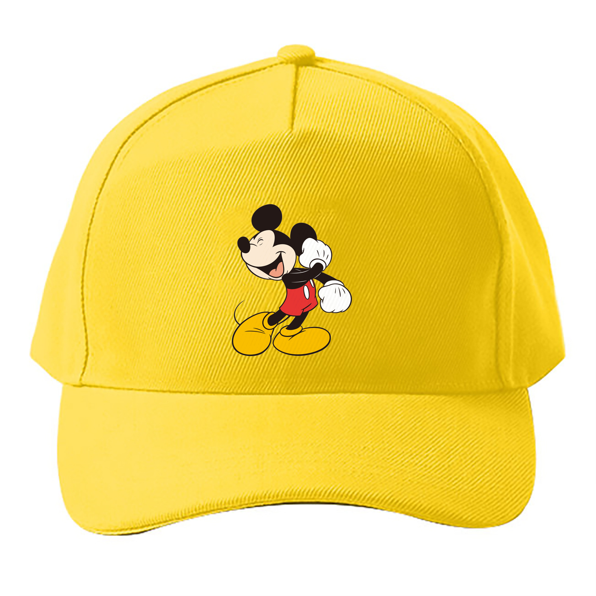 （画像用） ミッキーマウス Mickey Mouse ベースボールキャップ 綿100％ 男女兼用 帽子 スポーツ